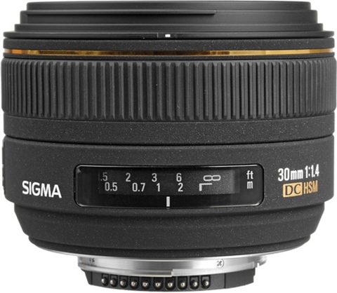 Sigma 30mm F1.4 EX DC HSM (Canon)